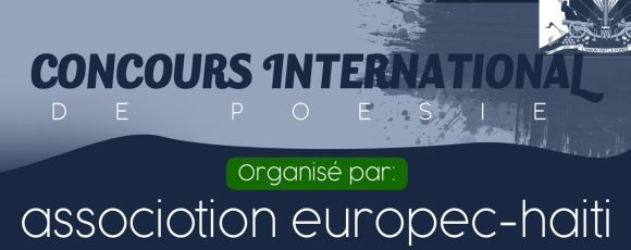 Concours International de Poésie 2023 – Pour une Nouvelle Haïti